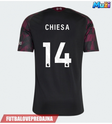 Lacne Muži Futbalové dres Liverpool Federico Chiesa #14 2026-27 Krátky Rukáv - Tretina